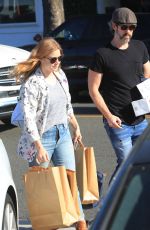 AMY ADAMS Out Shopping in West Hollywood 11/06/2018