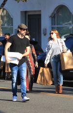 AMY ADAMS Out Shopping in West Hollywood 11/06/2018