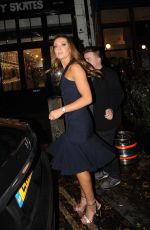 AMY DOWDEN Leaves Strictly Come Dancing: It Takes Two in London 11/12/2018