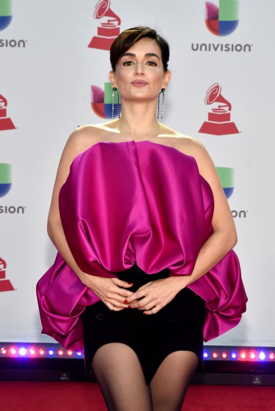 ANA DE LA REGUERA at 2018 Latin Grammy Awards in Las Vegas 11/15/2018