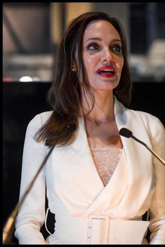 ANGELINA JOLIE at Fighting Stigma Through Film in London 11/23/2018