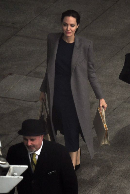 ANGELINA JOLIE at Heathrow Airport in London 11/23/2018