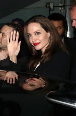 ANGELINA JOLIE Leaves BFI in London 11/23/2018