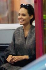 ANGELINA JOLIE Watches Her Kids Karate Class in Los Angeles 11/19/2018