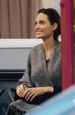 ANGELINA JOLIE Watches Her Kids Karate Class in Los Angeles 11/19/2018