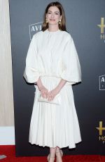 ANNE HATHAWAY at Hollywood Film Awards in Los Angeles 11/04/2018