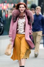 ANNE HATHAWAY Out and About in New York 11/20/2018