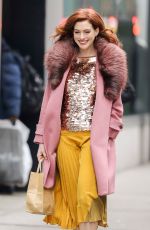 ANNE HATHAWAY Out and About in New York 11/20/2018