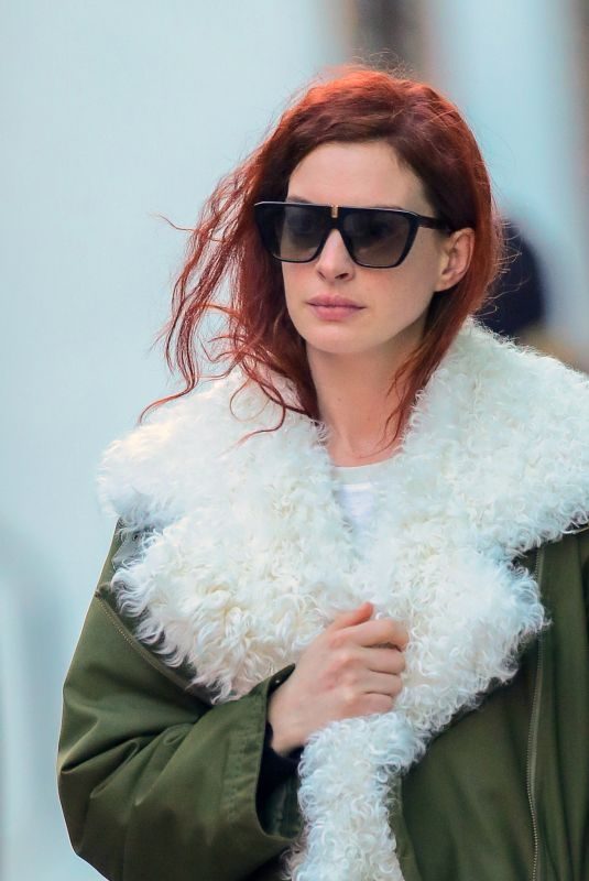 ANNE HATHAWAY Out in  New York 11/20/2018
