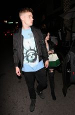 ARIEL WINTER and Levi Meaden Leaves Madeo Restaurant in Beverly Hills 11/24/2018