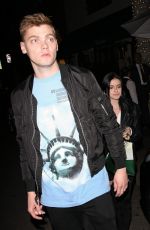 ARIEL WINTER and Levi Meaden Leaves Madeo Restaurant in Beverly Hills 11/24/2018