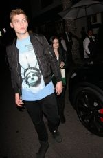 ARIEL WINTER and Levi Meaden Leaves Madeo Restaurant in Beverly Hills 11/24/2018