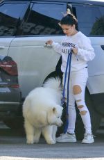 ARIEL WINTER at a Vet Office in Studio City 11/05/2018