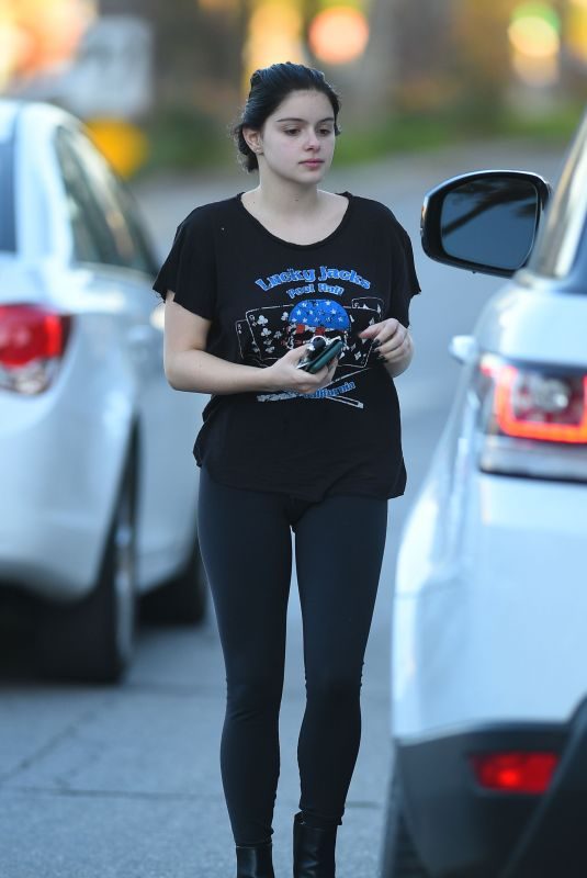 ARIEL WINTER Leaves an Appointment in Los Angeles 11/14/2018