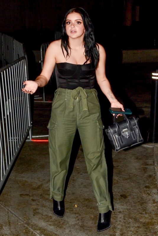 ARIEL WINTER Leaves Lakers Game in Los Angeles 11/04/2018