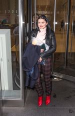 ARIEL WINTER Leaves SiriusXM Studios in New York 11/27/2018