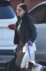 ARIEL WINTER Taking Her Dog to Vet in Sherman Oaks 11/25/2018