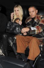 ASHLEE SIMPSON and Evan Ross Night Out in London 07/11/2018