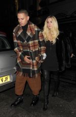 ASHLEE SIMPSON and Evan Ross Night Out in London 07/11/2018