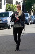 ASHLEE SIMPSON Leaves a Gym in Studio City 11/13/2018