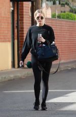 ASHLEE SIMPSON Leaves Workout in Studio City 11/16/2018