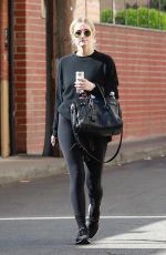 ASHLEE SIMPSON Leaves Workout in Studio City 11/16/2018