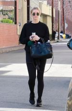 ASHLEE SIMPSON Leaves Workout in Studio City 11/16/2018