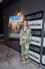 ASHLEY BELL at Love and Bananas: An Elephant Story Screening in New York 11/05/2018
