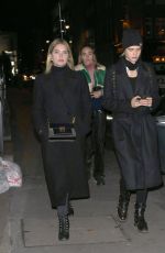 ASHLEY BENSON and CARA DELEVINGNE at Mandrake Hotel in London 11/21/2018