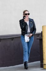 ASHLEY BENSON Leaves Rite Aid in West Hollywood 11/05/2018