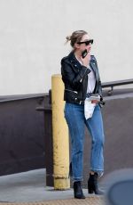 ASHLEY BENSON Leaves Rite Aid in West Hollywood 11/05/2018
