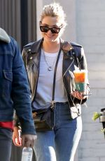 ASHLEY BENSON Out for Coffee in West Hollywood 11/05/2018