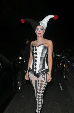ASHLEY JAMES at Jonathan Ross Halloween Party in London 10/31/2018