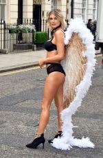 ASHLEY JAMES at Simply Be Lingerie Show in London 11/06/2018