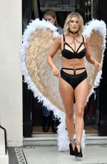 ASHLEY JAMES at Simply Be Lingerie Show in London 11/06/2018