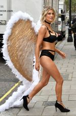 ASHLEY JAMES at Simply Be Lingerie Show in London 11/06/2018