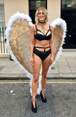 ASHLEY JAMES at Simply Be Lingerie Show in London 11/06/2018