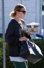ASHLEY OLSEN Out for Coffee in Los Angeles 11/03/2018