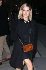 ASHLEY TISDALE Arrives at Build Series in New York 11/13/2018