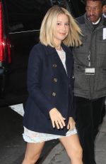 ASHLEY TISDALE Arrives at Good Morning America in New York 11/12/2018