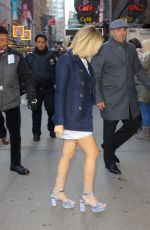 ASHLEY TISDALE Arrives at Good Morning America in New York 11/12/2018