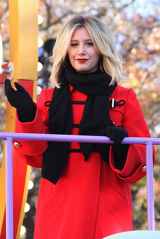 ASHLEY TISDALE at 2018 Macy