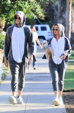 ASHLEY TISDALE Heading to Halloween Party in Los Angeles 10/31/2018