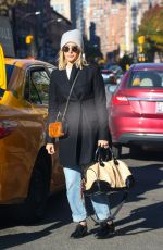 ASHLEY TISDALE Leaves a Taxi in New York 11/12/2018