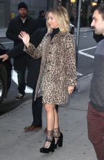 ASHLEY TISDALE Leaves Good Morning America in New York 11/12/2018