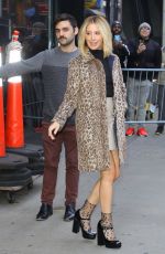 ASHLEY TISDALE Leaves Good Morning America in New York 11/12/2018