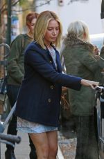 ASHLEY TISDALE Leaves Her Hotel in New York 11/12/2018