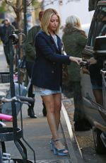 ASHLEY TISDALE Leaves Her Hotel in New York 11/12/2018