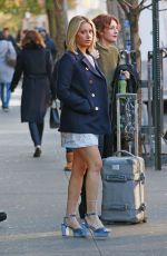 ASHLEY TISDALE Leaves Her Hotel in New York 11/12/2018