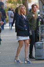 ASHLEY TISDALE Leaves Her Hotel in New York 11/12/2018